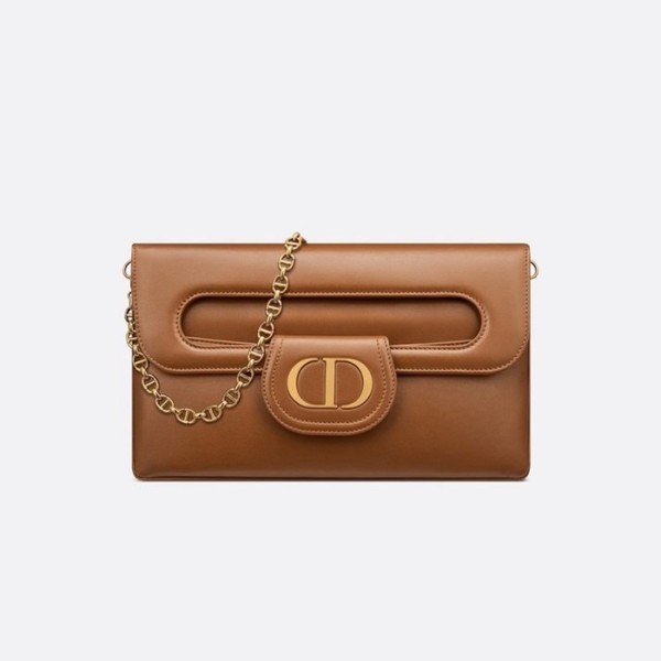 ✨디올 여성 카멜 더블 클러치 - Dior Womens Camel Double Clutch - bab724x