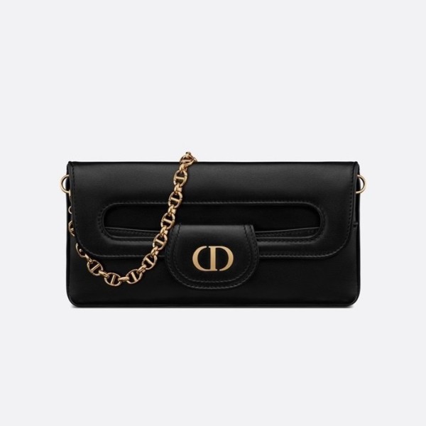 ✨디올 여성 블랙 더블 클러치 - Dior Womens Black Double Clutch - bab727x