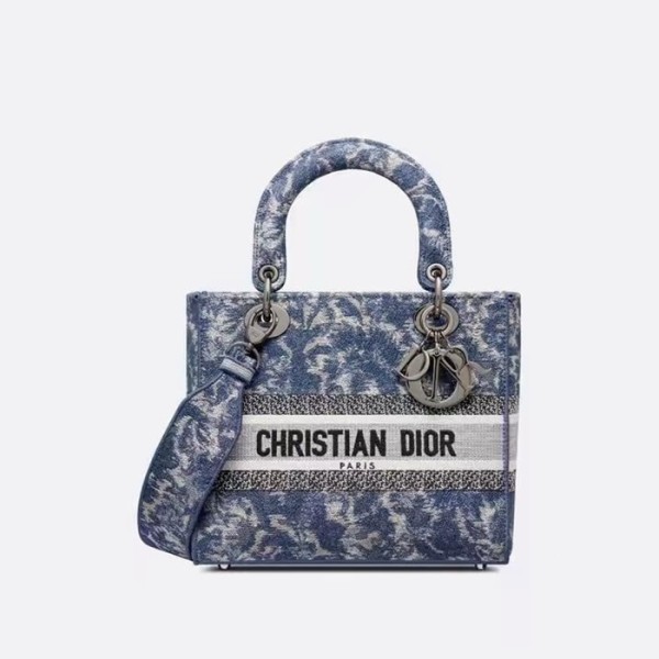 ✨디올 여성 블루 레이디 백 - Dior Womens Blue Lady Bag - dib734x
