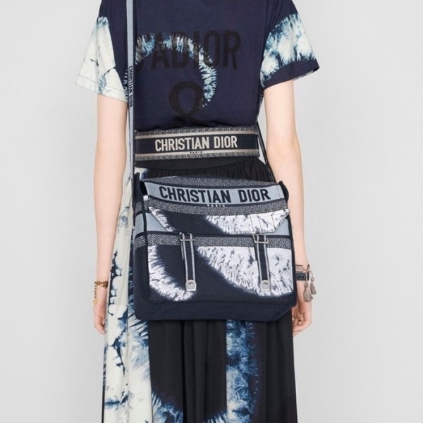 ✨디올 여성 네이비 캠프백 - Dior Womens Navy Camp Bag - dib808x