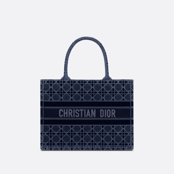 ✨디올 여성 네이비 북토트 - Dior Womens Navy Book Tote - dib835x