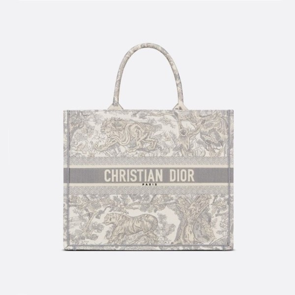 ✨디올 여성 그레이 북토트 - Dior Womens Gray Book Tote - dib841x