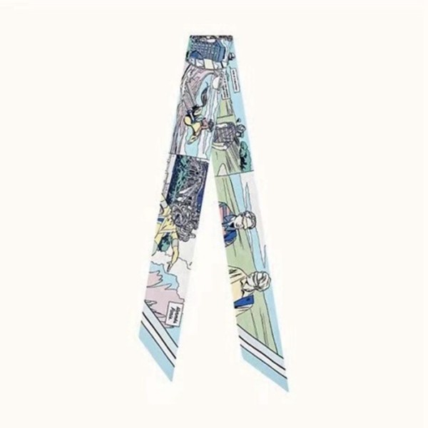 ✨에르메스 여성 블루 미차 - Hermes Womens Blue Scarf - acc1626x