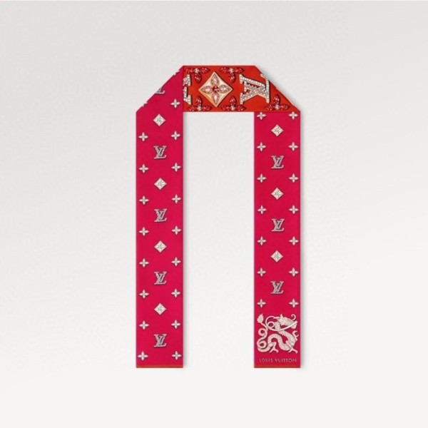 ✨루이비통 여성 레드 미차 - Louis vuitton Womens Red Scarf - acc1628x