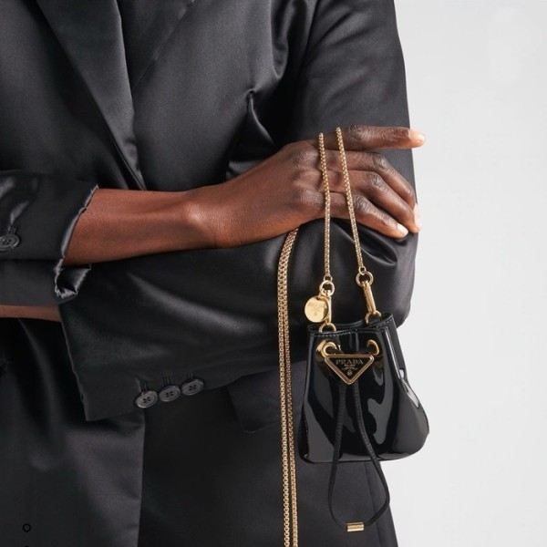 ✨프라다 여성 미니 체인 백 - Prada Womens Black Chain Bag - prb904x