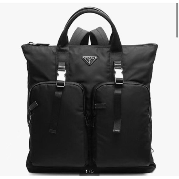 ✨프라다 남성 나일론 모던 백팩  - Prada Mens Black Back Pack - pr911x