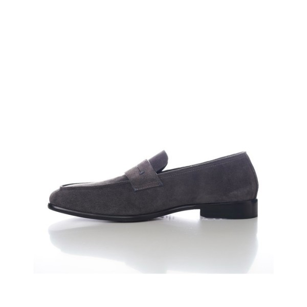 ✨에르메네질도 제냐 남성 그레이 로퍼 - Ermenegildo Zegna Mens Gray Loafer - zes60x