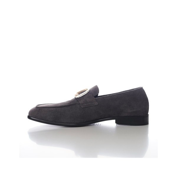 ✨에르메네질도 제냐 남성 그레이 로퍼 - Ermenegildo Zegna Mens Gray Loafer - zes61x