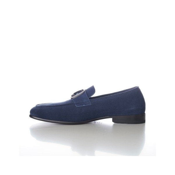 ✨에르메네질도 제냐 남성 네이비 로퍼 - Ermenegildo Zegna Mens Navy Loafer - zes62x