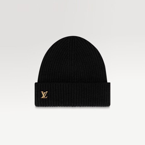 ✨루이비통 남/녀 블랙 비니 - Louis vuitton Unisex Black Beanie - acc1708x