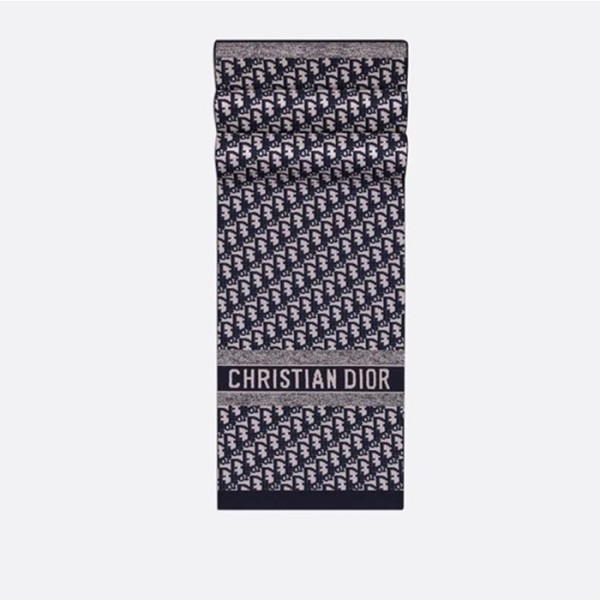 ✨디올 여성 네이비 머플러 - Dior Womens Navy Muffler - acc1765x