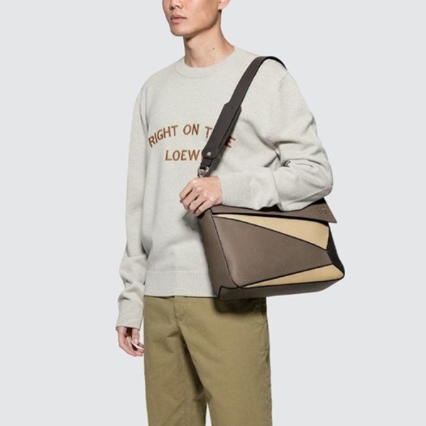 ✨로에베 남성 브라운 퍼즐백 - Loewe Mens Puzzle Bag - lob946x