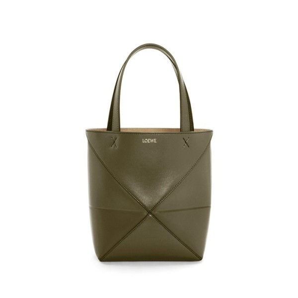 ✨로에베 여성 퍼즐 카키 토트백 - Loewe Womens Puzzle Tote - lob957x