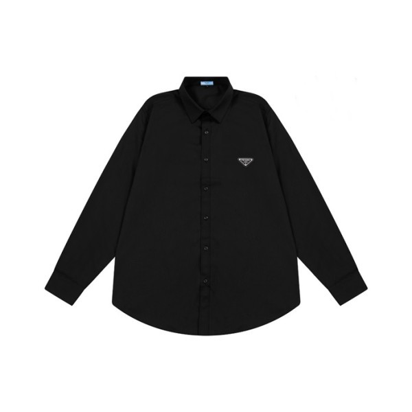 ✨프라다 남성 모던 블랙 셔츠 - Prada Mens Black Shirts - prc244x