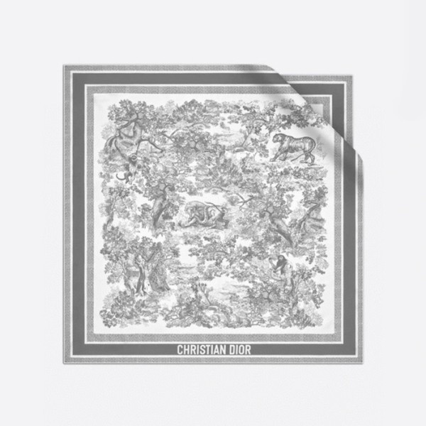 ✨디올 여성 그레이 스카프 - Dior Womens Gray Scarf - acc1797x