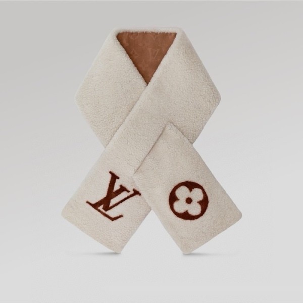 ✨루이비통 여성 아이보리 머플러 - Louis vuitton Womens Ivory Muffler - acc1811x