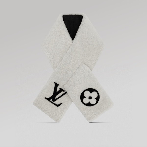 ✨루이비통 여성 아이보리 머플러 - Louis vuitton Womens Ivory Muffler - acc1812x