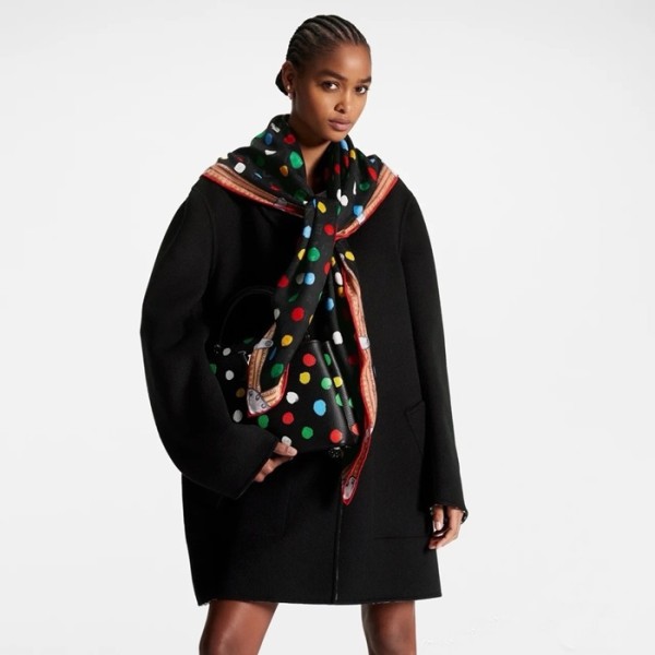 ✨루이비통 여성 블랙 스카프 - Louis vuitton Womens Scarf - acc1827x