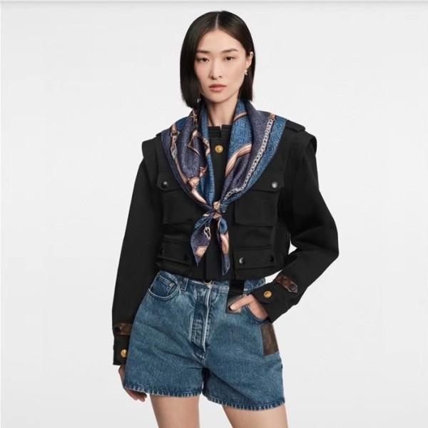 ✨루이비통 여성 네이비 스카프 - Louis vuitton Womens Scarf - acc1838x