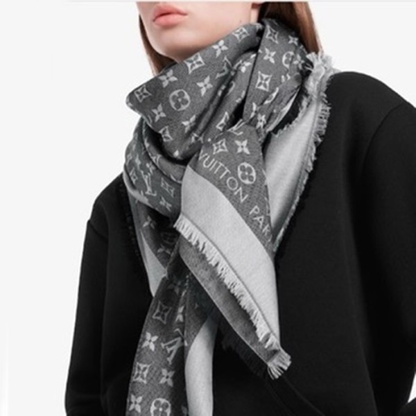 ✨루이비통 여성 그레이 스카프 - Louis vuitton Womens Scarf - acc1841x