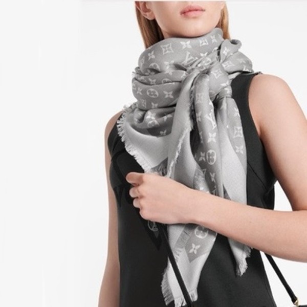 ✨루이비통 여성 그레이 스카프 - Louis vuitton Womens Scarf - acc1845x