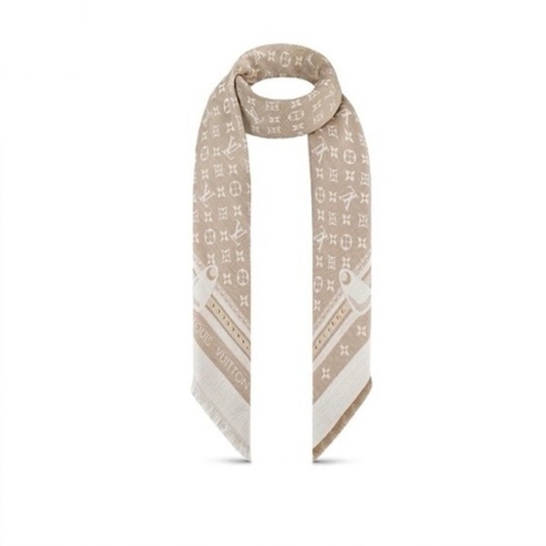 ✨루이비통 여성 베이지 스카프 - Louis vuitton Womens Scarf - acc1849x
