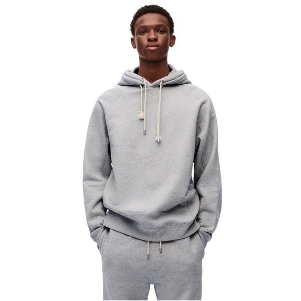 ✨로에베 남성 그레이 후드티 - Loewe Mens Gray Hoodie - loc297x