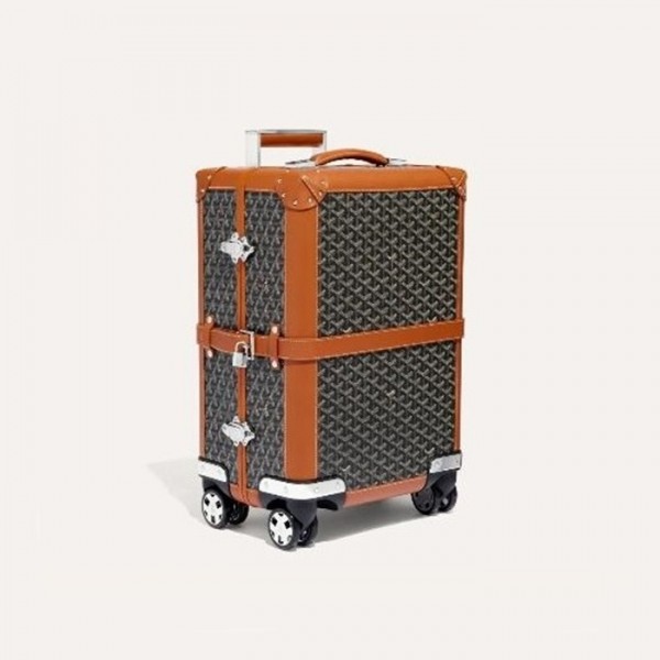 ❤고야드 부흐제 트롤리 블랙 탄 캐리어 - Goyard Trolley Two-tone Carrier - goc121x