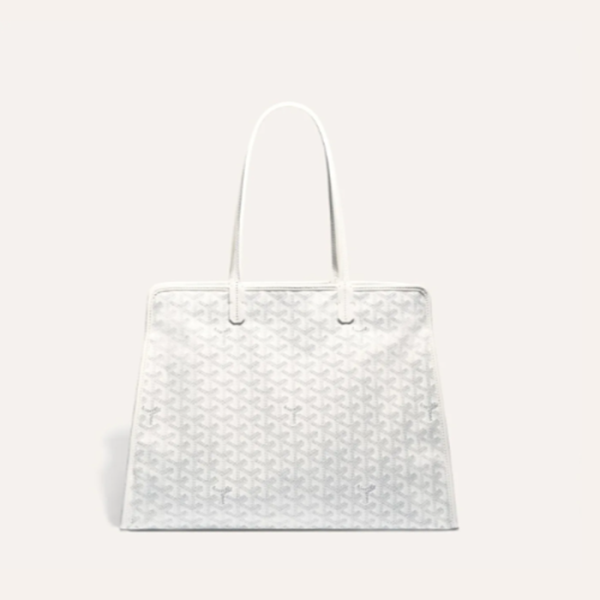 ✨고야드 남/녀 화이트 하디 백- Goyard Unisex White Hardy Bag - gob1004x