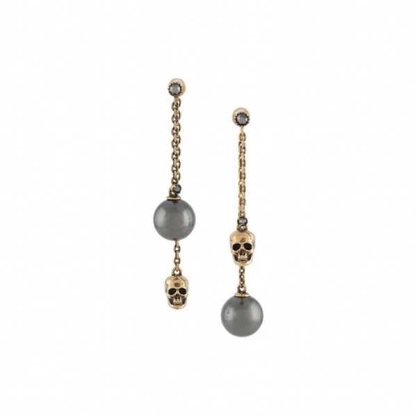 ✨알렉산더 맥퀸 여성 골드 이어링 - Alexander Mcqueen Womens Gold Earring - acc1877x