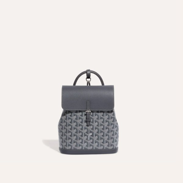 ❤고야드 여성 그레이 알팡 미니 백팩 - Goyard Womens Alpin Mini Back Pack - gob1032x