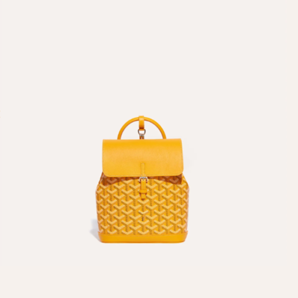 ❤고야드 여성 옐로우 알팡 미니 백팩 - Goyard Womens Alpin Mini Back Pack - gob1036x