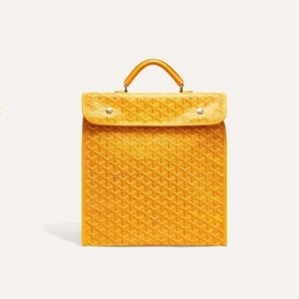 ❤고야드 남/녀 옐로우 생레제르 백팩 - Goyard Unisex Saint Leger Back Pack - gob1048x