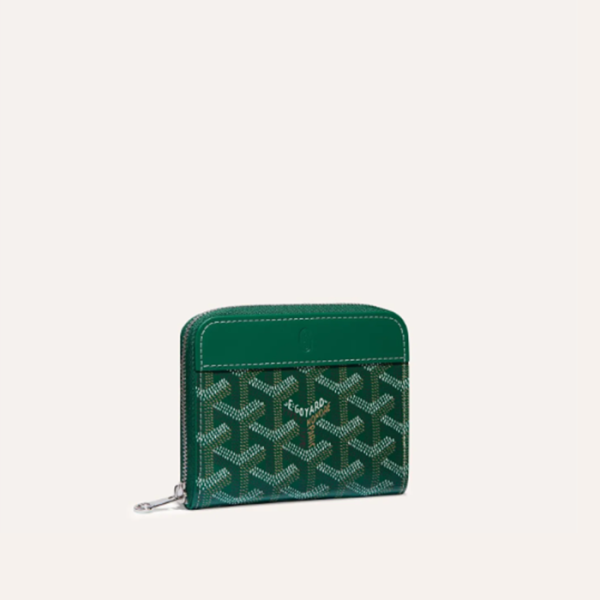 ✨고야드 남/녀 마티뇽 그린 지갑 PM - Goyard Unisex Matignon Wallets - gow43x