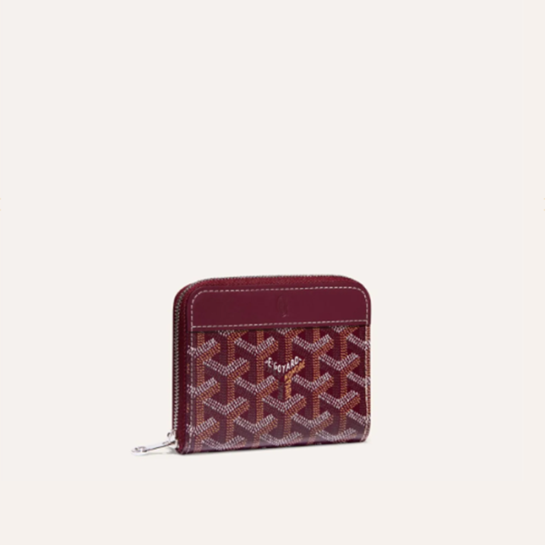 ✨고야드 남/녀 마티뇽 버건디 지갑 PM - Goyard Unisex Matignon Wallets - gow49x
