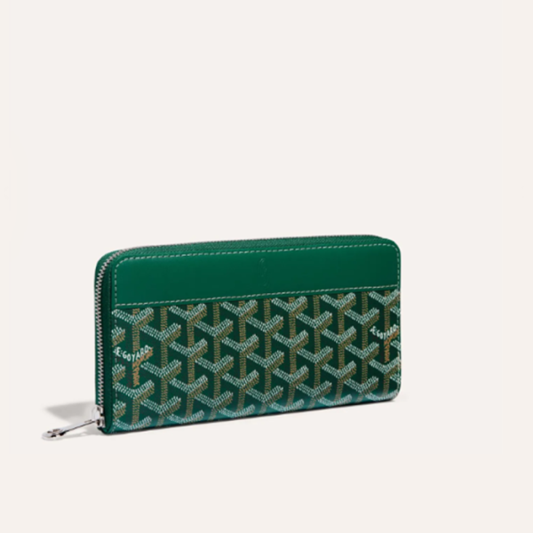 ✨고야드 남/녀 마티뇽 그린 지갑 GM - Goyard Unisex Matignon Long Wallets - gow64x