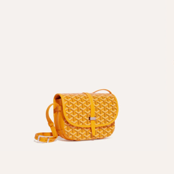 ✨고야드 여성 옐로우 벨베데르 백 PM - Goyard Womens Belvedere Bag - gob1103x