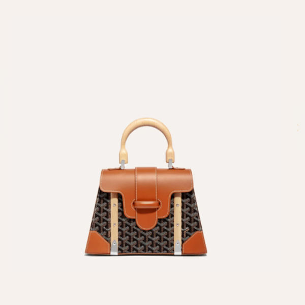 ✨고야드 여성 블랙 탄 사이공 백 PM - Goyard Womens Saigon Bag - gob1156x