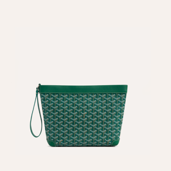 ✨고야드 남/녀 그린 콘티 파우치 - Goyard Unisex Conti Pouch - gob1166x