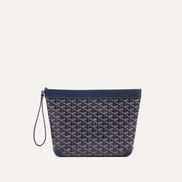 ✨고야드 남/녀 네이비 콘티 파우치 - Goyard Unisex Conti Pouch - gob1174x