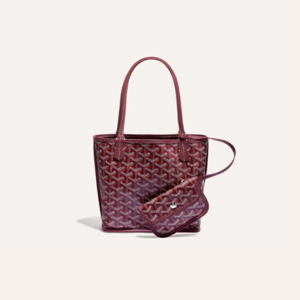✨고야드 여성 버건디 앙주 백 미니 - Goyard Womens Mini Anjou Bag - gob1186x