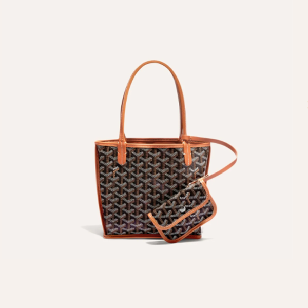 ✨고야드 여성 블랙 탄 앙주 백 미니 - Goyard Womens Mini Anjou Bag - gob1191x