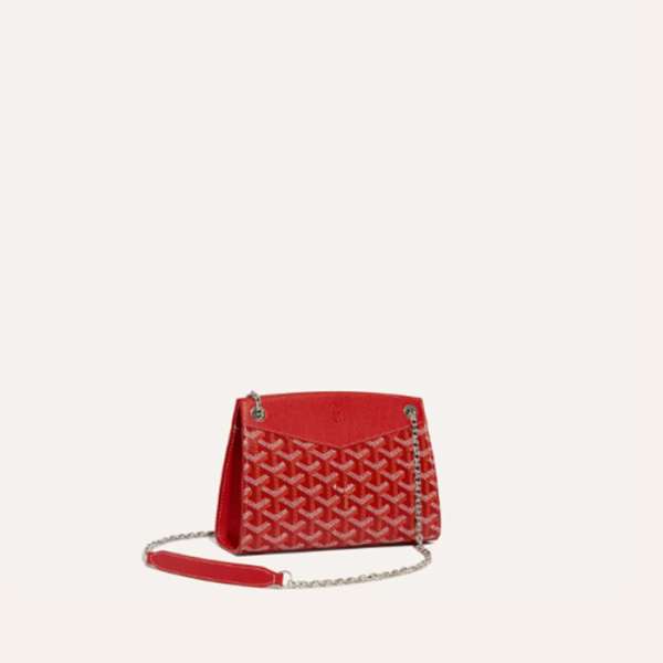 ✨고야드 여성 레드 스트럭쳐 루엣뜨 백 미니 - Goyard Womens Mini Structure Rouette Bag - gob1208x