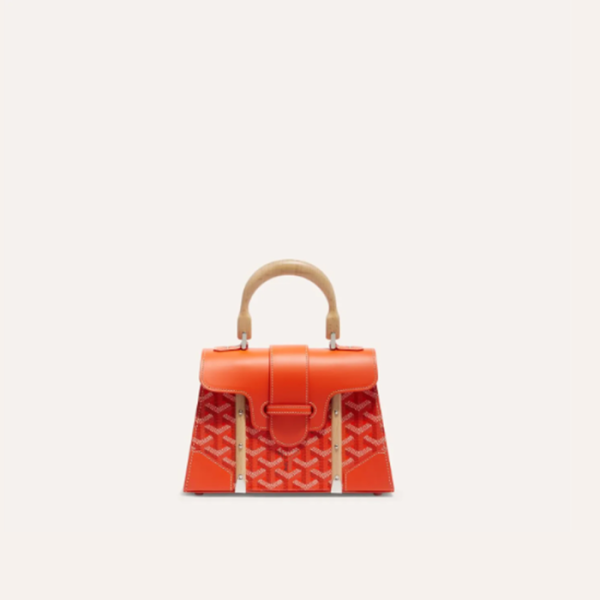 ✨고야드 여성 오렌지 스트럭쳐 사이공 백 미니 - Goyard Womens Mini Structure Saigon Bag - gob1222x