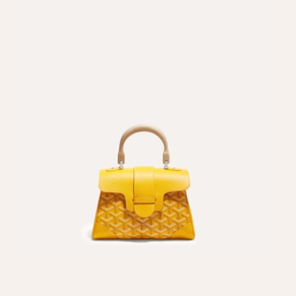 ✨고야드 여성 옐로우 소프트 사이공 백 미니 - Goyard Womens Mini Saigon Bag - gob1235x