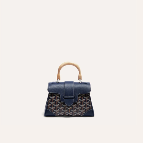 ✨고야드 여성 네이비 소프트 사이공 백 미니 - Goyard Womens Mini Saigon Bag - gob1239x