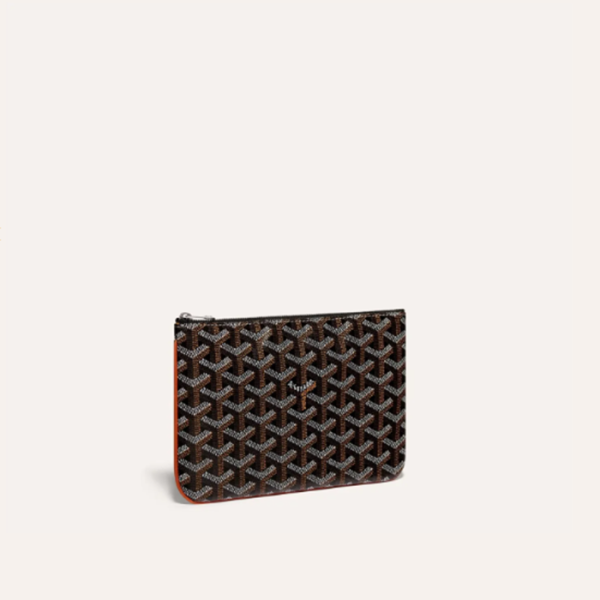 ✨고야드 남/녀 블랙 탄 세나 클러치 PM - Goyard Unisex Senat Clutch PM - gob1263x