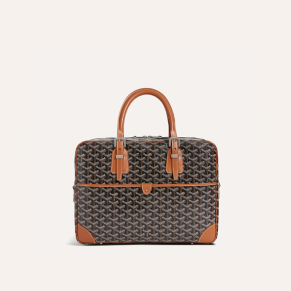 ✨고야드 남성 블랙 탄 암바사드 PM 서류가방 - Goyard Mens Ambassade PM - gob1313x