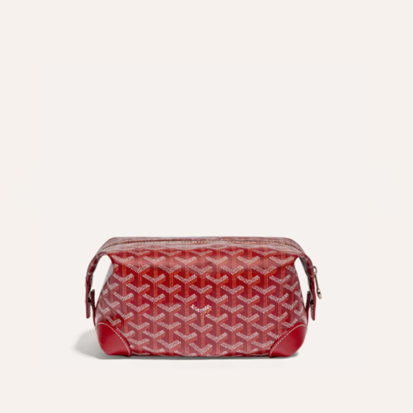 ✨고야드 남/녀 레드 볼링 25 클러치 - Goyard Unisex Bowling 25 Toiletry Bag - gob1330x