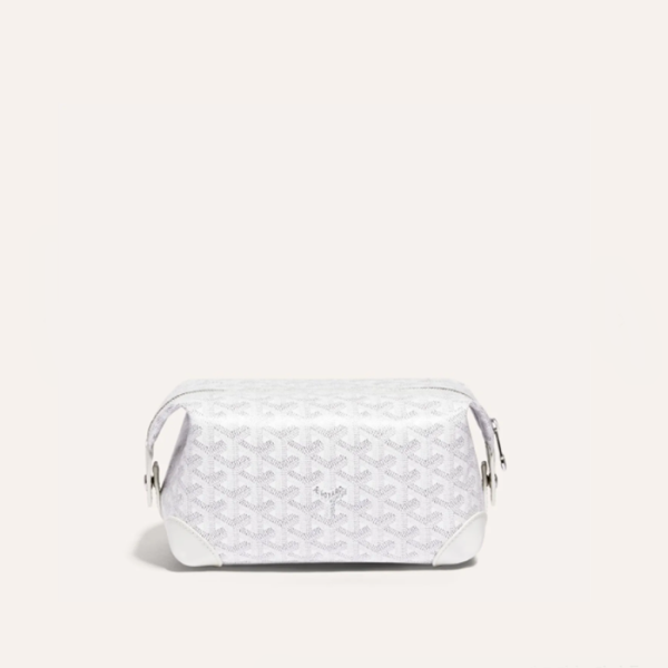 ✨고야드 남/녀 화이트 볼링 25 클러치 - Goyard Unisex Bowling 25 Toiletry Bag - gob1331x